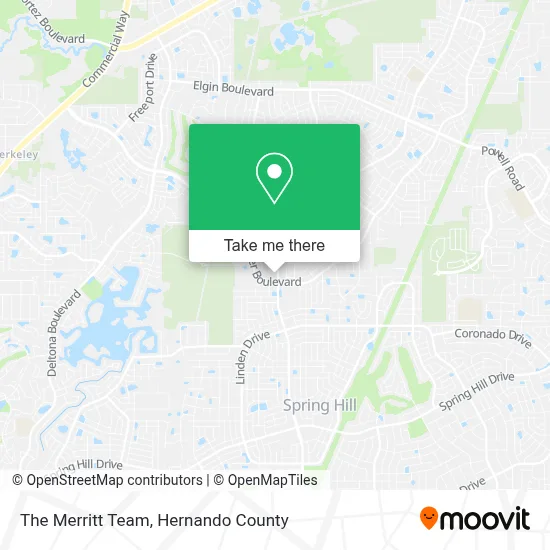 The Merritt Team map
