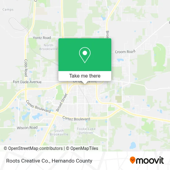 Roots Creative Co. map