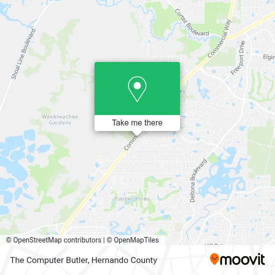 The Computer Butler map