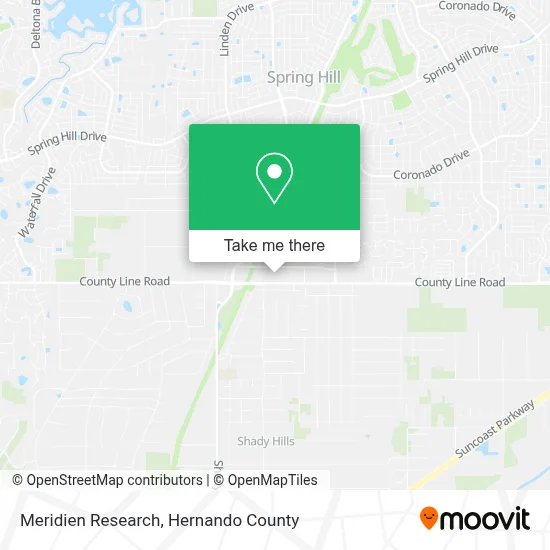 Meridien Research map