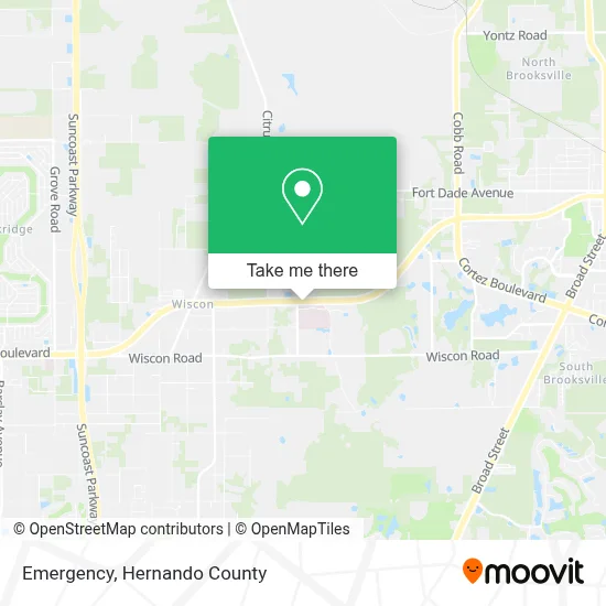 Emergency map