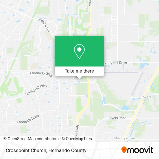 Crosspoint Church map