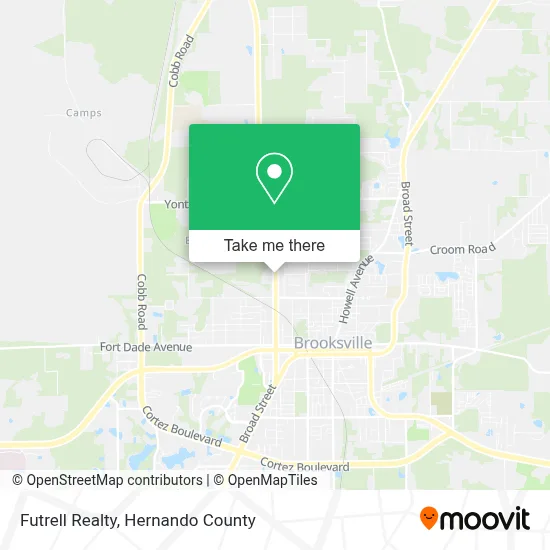 Futrell Realty map