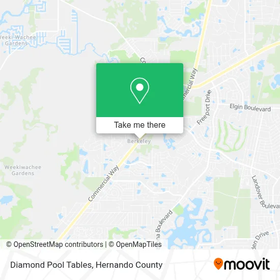 Diamond Pool Tables map