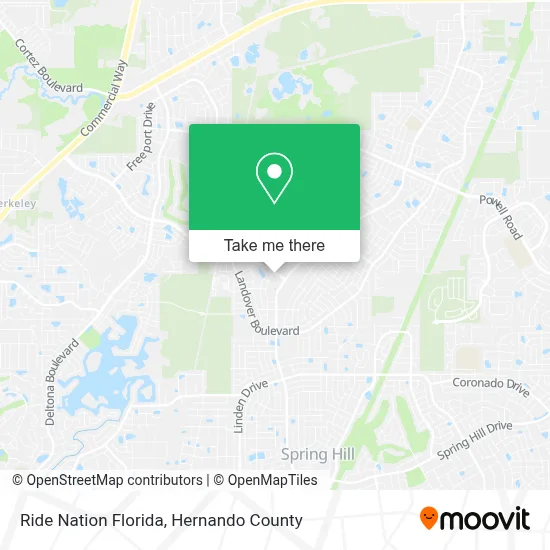 Ride Nation Florida map