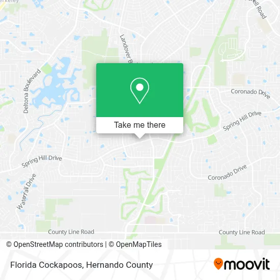 Florida Cockapoos map