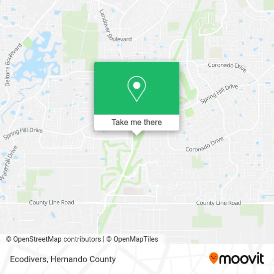 Ecodivers map