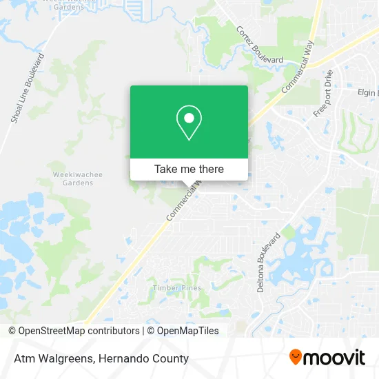 Atm Walgreens map