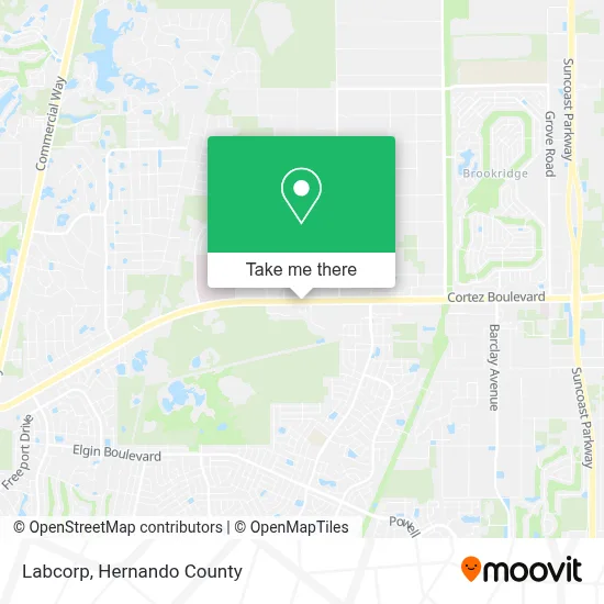 Labcorp map