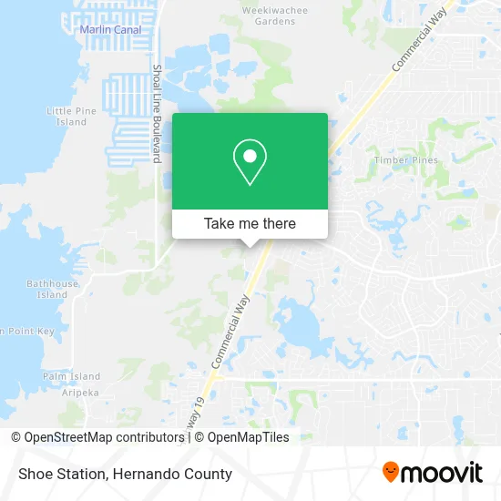 Shoe Station map