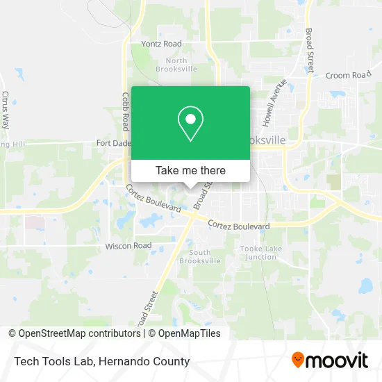Tech Tools Lab map
