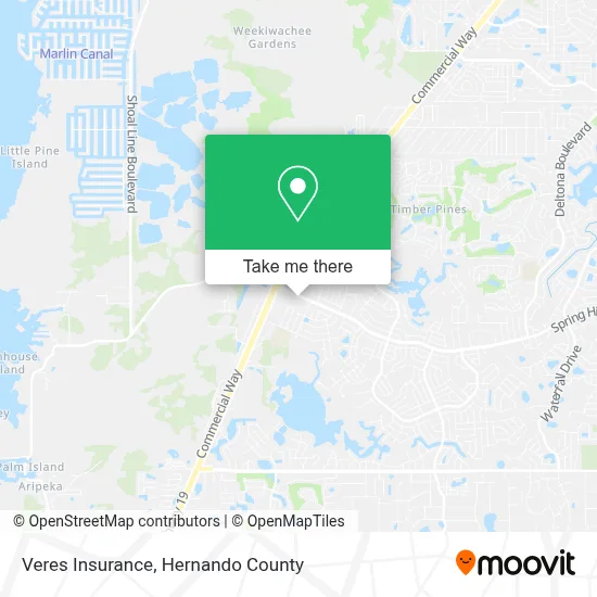 Veres Insurance map