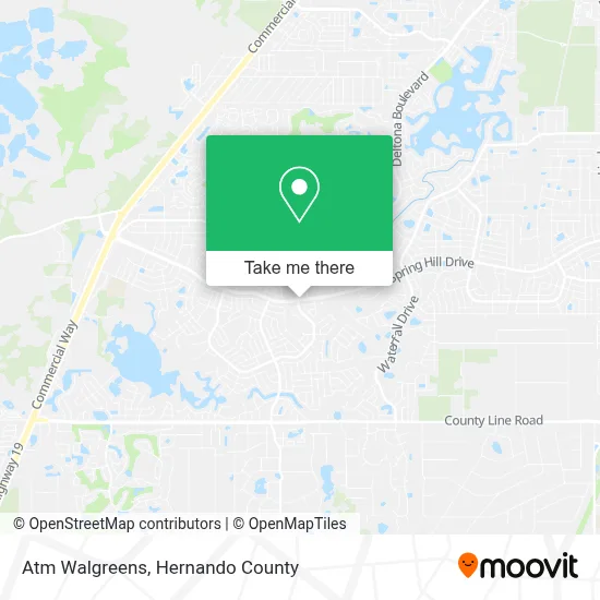 Atm Walgreens map