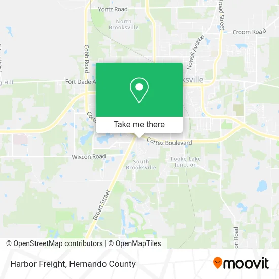 Harbor Freight map