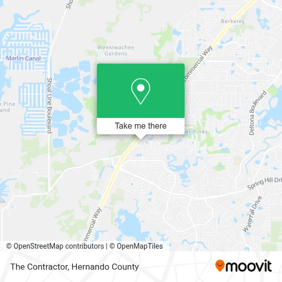 The Contractor map