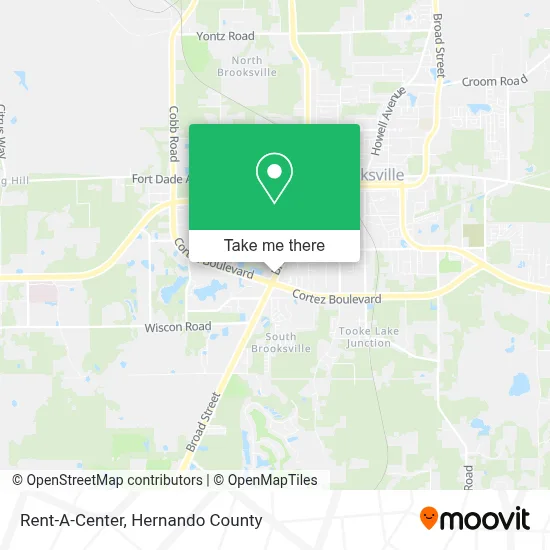 Rent-A-Center map