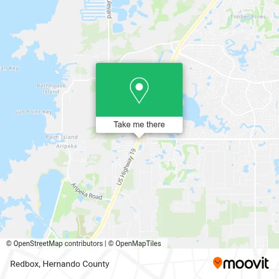 Redbox map
