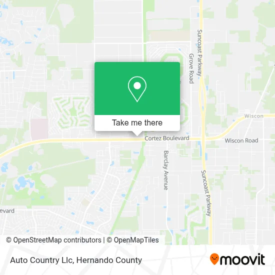 Auto Country Llc map