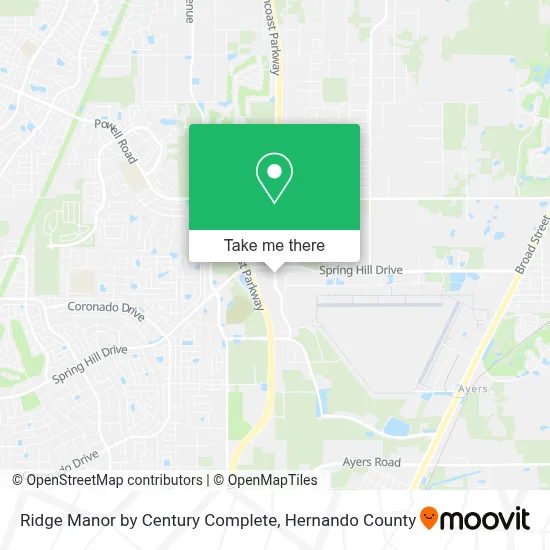 Ridge Manor by Century Complete map