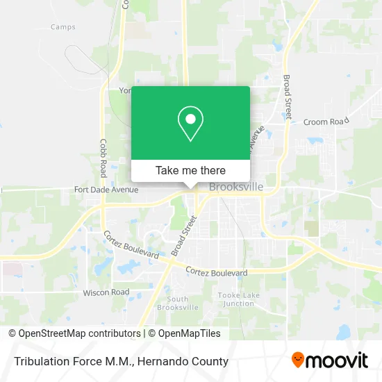 Tribulation Force M.M. map