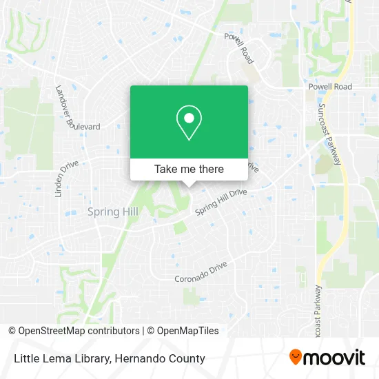 Little Lema Library map