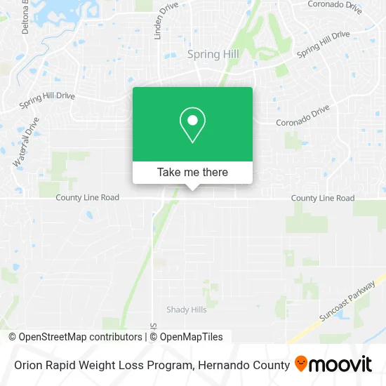 Orion Rapid Weight Loss Program map