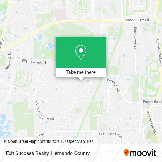 Exit Success Realty map
