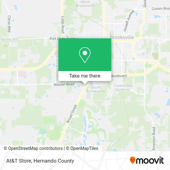 At&T Store map