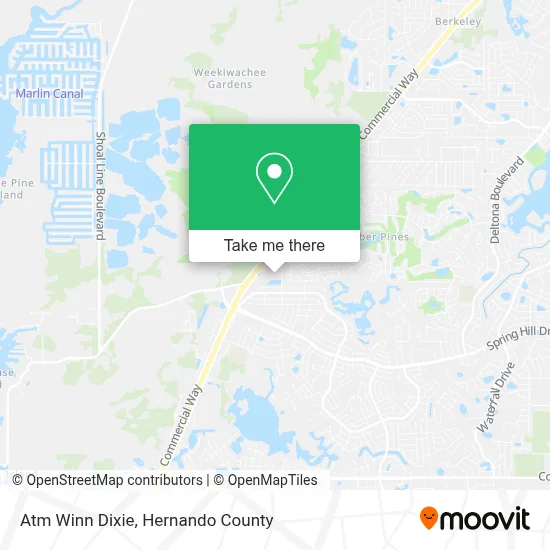 Atm Winn Dixie map