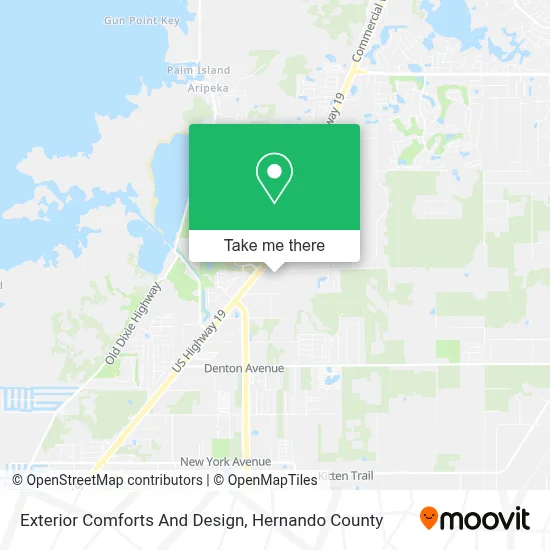 Exterior Comforts And Design map