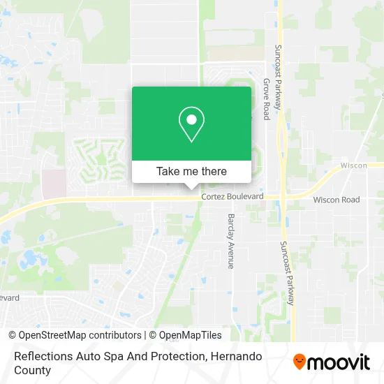 Reflections Auto Spa And Protection map