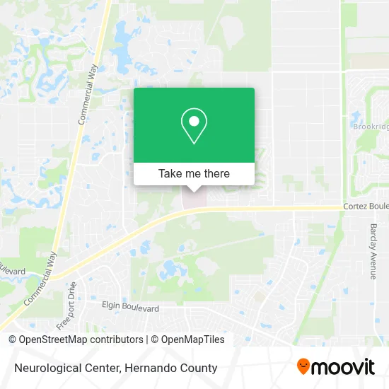 Neurological Center map