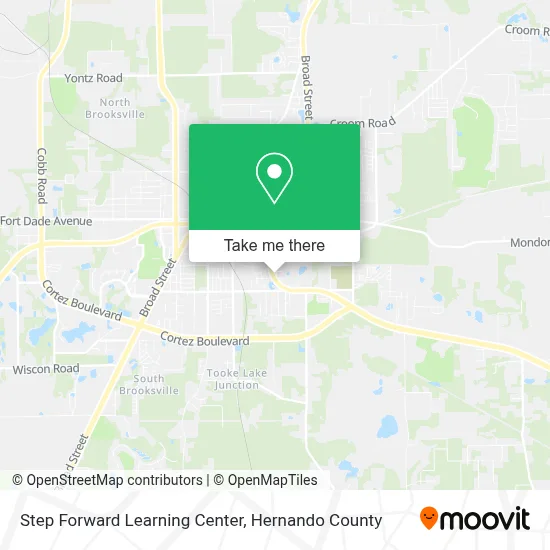 Step Forward Learning Center map