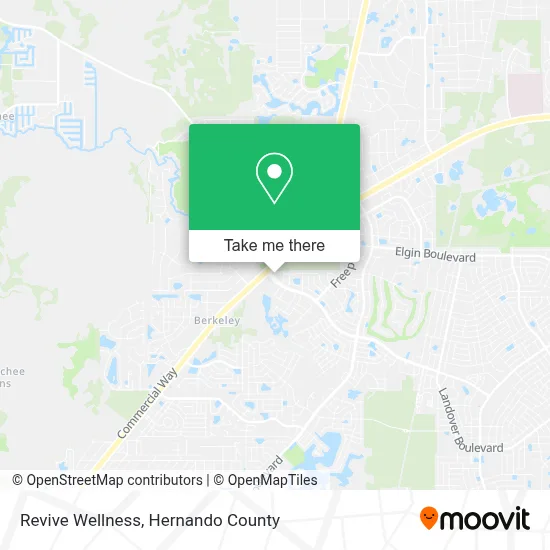 Revive Wellness map