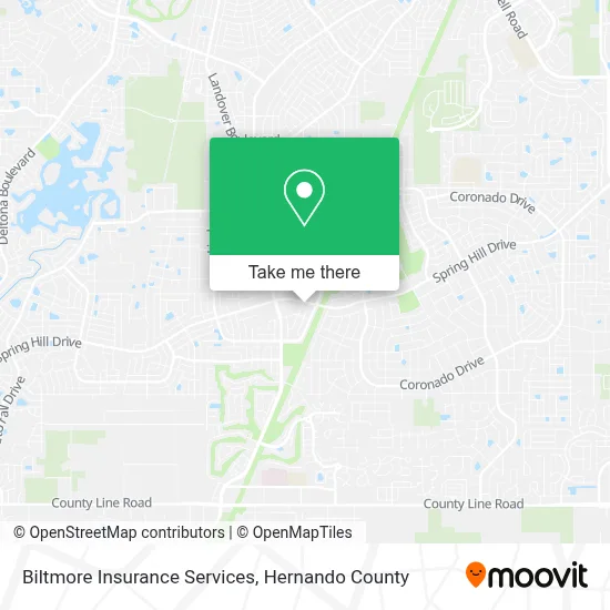 Biltmore Insurance Services map