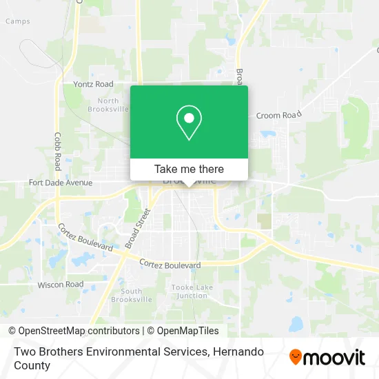 Two Brothers Environmental Services map