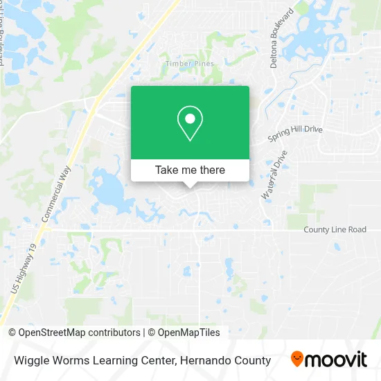 Wiggle Worms Learning Center map