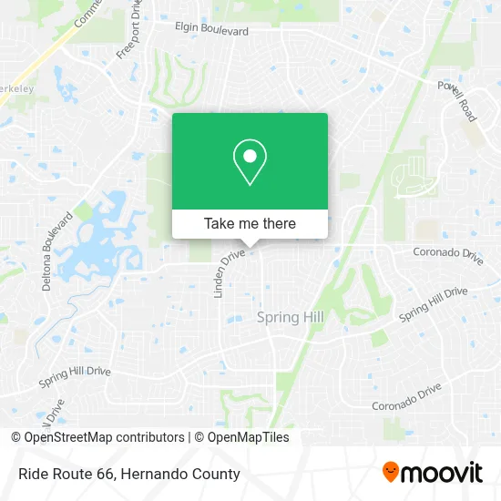 Ride Route 66 map