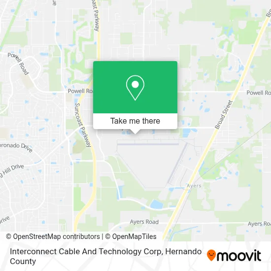 Interconnect Cable And Technology Corp map