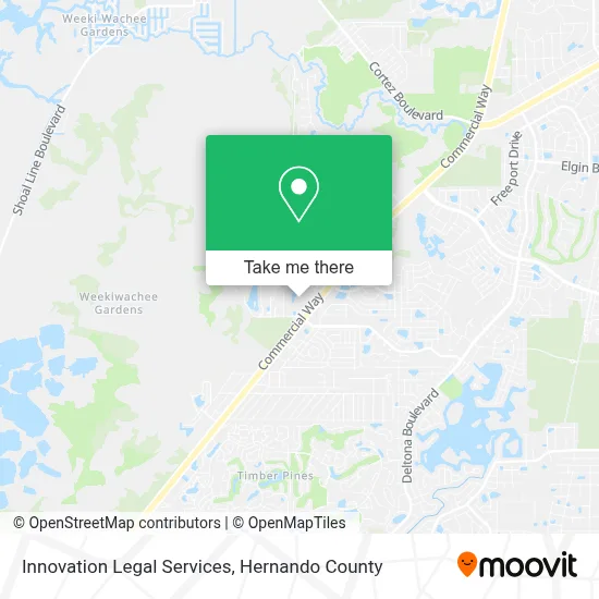 Innovation Legal Services map