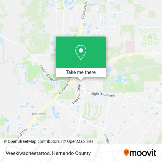 Weekiwacheetattoo map