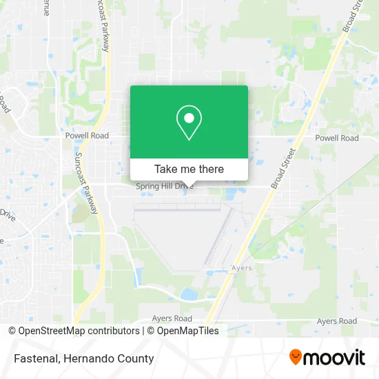Fastenal map