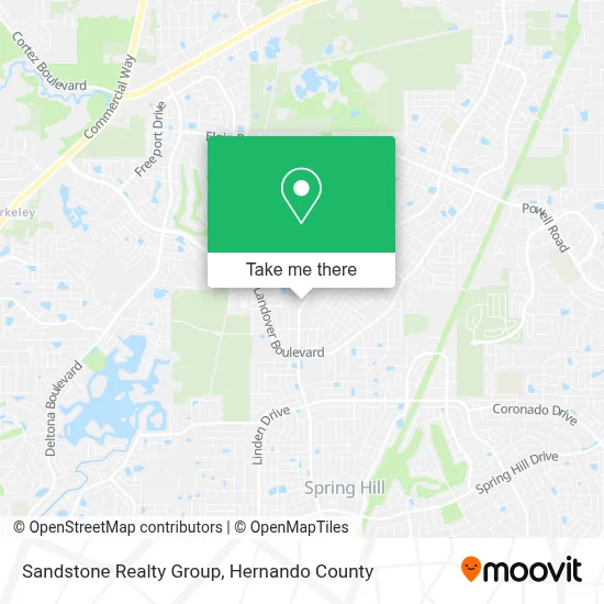 Sandstone Realty Group map