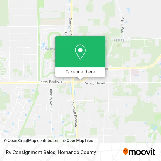 Rv Consignment Sales map