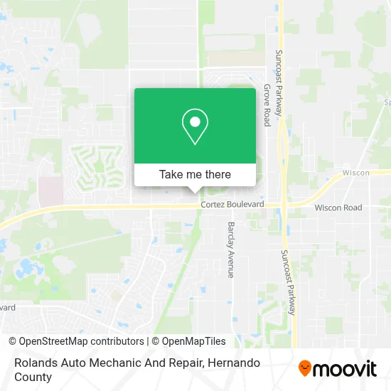 Rolands Auto Mechanic And Repair map