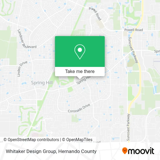 Whitaker Design Group map