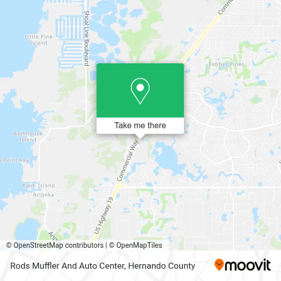 Rods Muffler And Auto Center map
