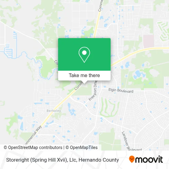 Storeright (Spring Hill Xvii), Llc map