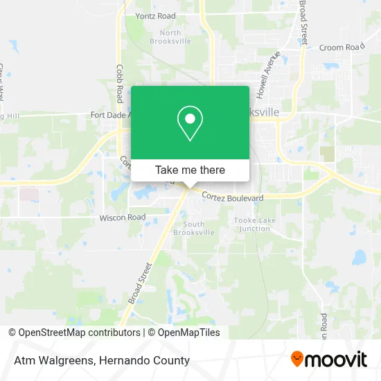 Atm Walgreens map