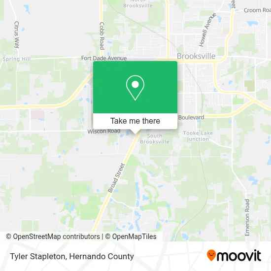 Tyler Stapleton map